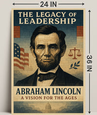 Abraham Lincoln A Vision for the Ages Poster PosterGoat