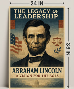 Abraham Lincoln A Vision for the Ages Poster PosterGoat