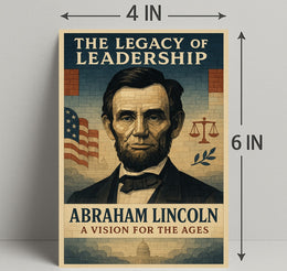 Abraham Lincoln A Vision for the Ages Poster PosterGoat