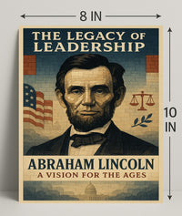 Abraham Lincoln A Vision for the Ages Poster PosterGoat