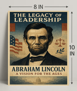 Abraham Lincoln A Vision for the Ages Poster PosterGoat