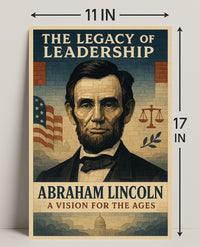 Abraham Lincoln A Vision for the Ages Poster PosterGoat