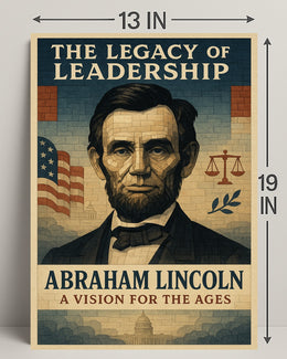 Abraham Lincoln A Vision for the Ages Poster PosterGoat