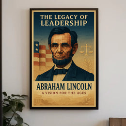Abraham Lincoln A Vision for the Ages Poster PosterGoat