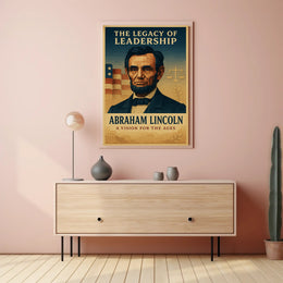 Abraham Lincoln A Vision for the Ages Poster PosterGoat
