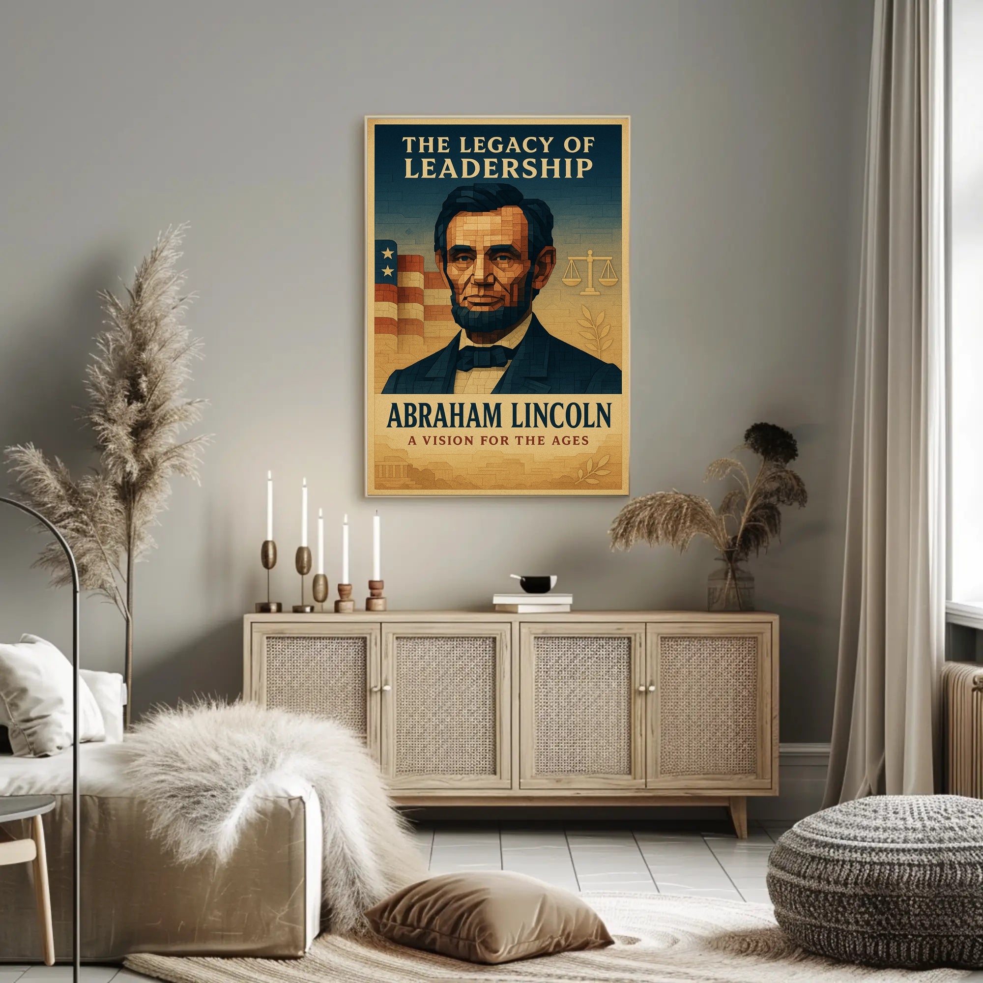 Abraham Lincoln A Vision for the Ages Poster PosterGoat