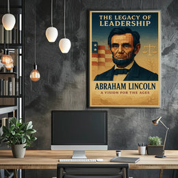 Abraham Lincoln A Vision for the Ages Poster PosterGoat