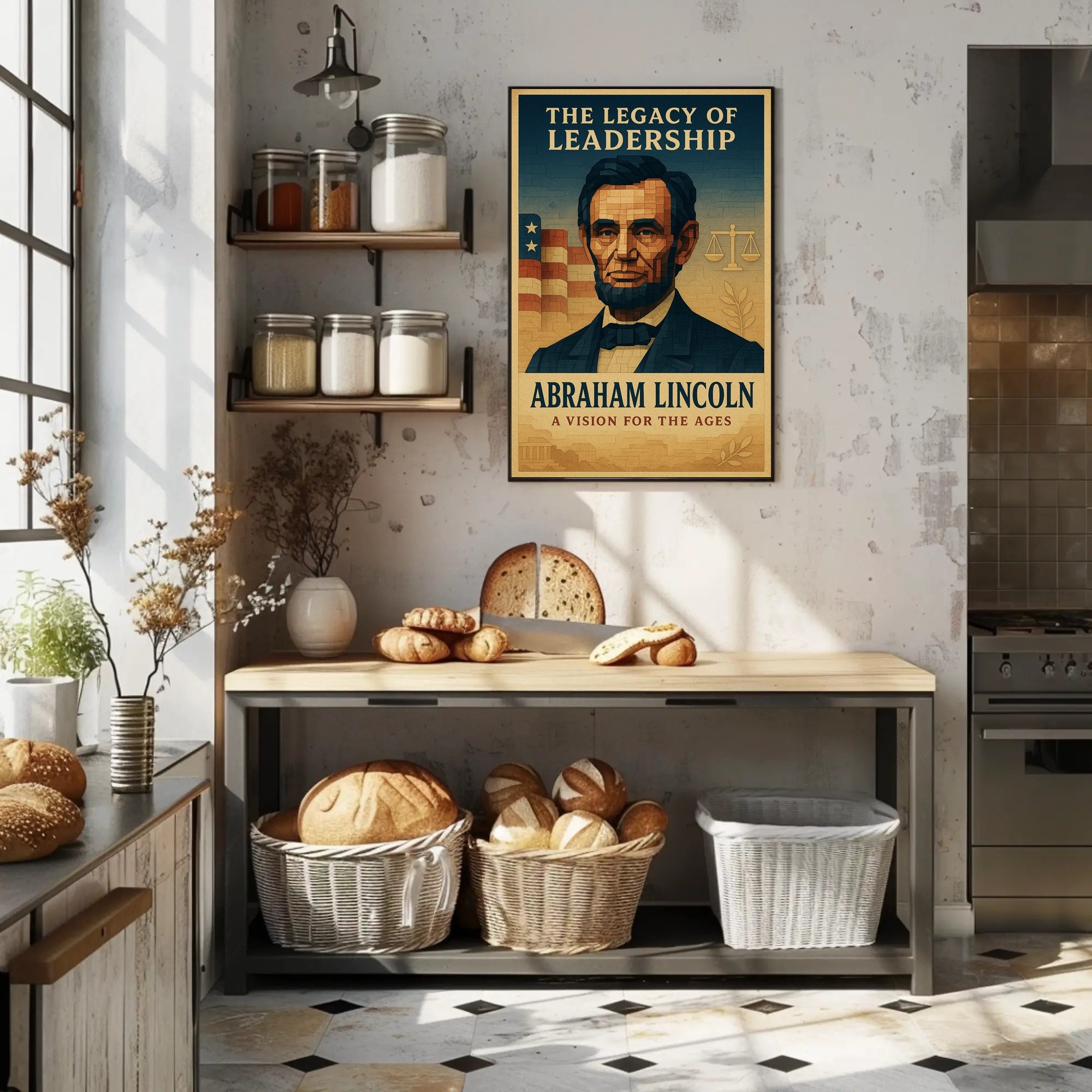 Abraham Lincoln A Vision for the Ages Poster PosterGoat