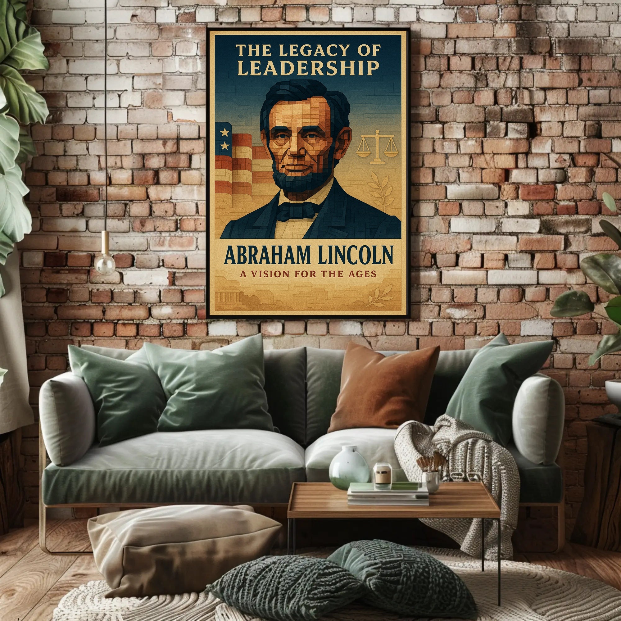Abraham Lincoln A Vision for the Ages Poster PosterGoat