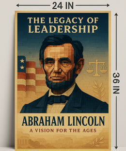 Abraham Lincoln A Vision for the Ages Poster PosterGoat