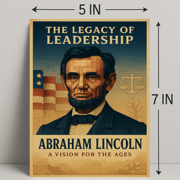 Abraham Lincoln A Vision for the Ages Poster PosterGoat