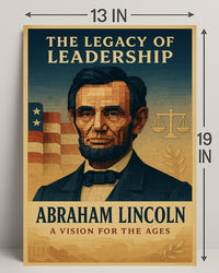 Abraham Lincoln A Vision for the Ages Poster PosterGoat