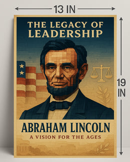 Abraham Lincoln A Vision for the Ages Poster PosterGoat