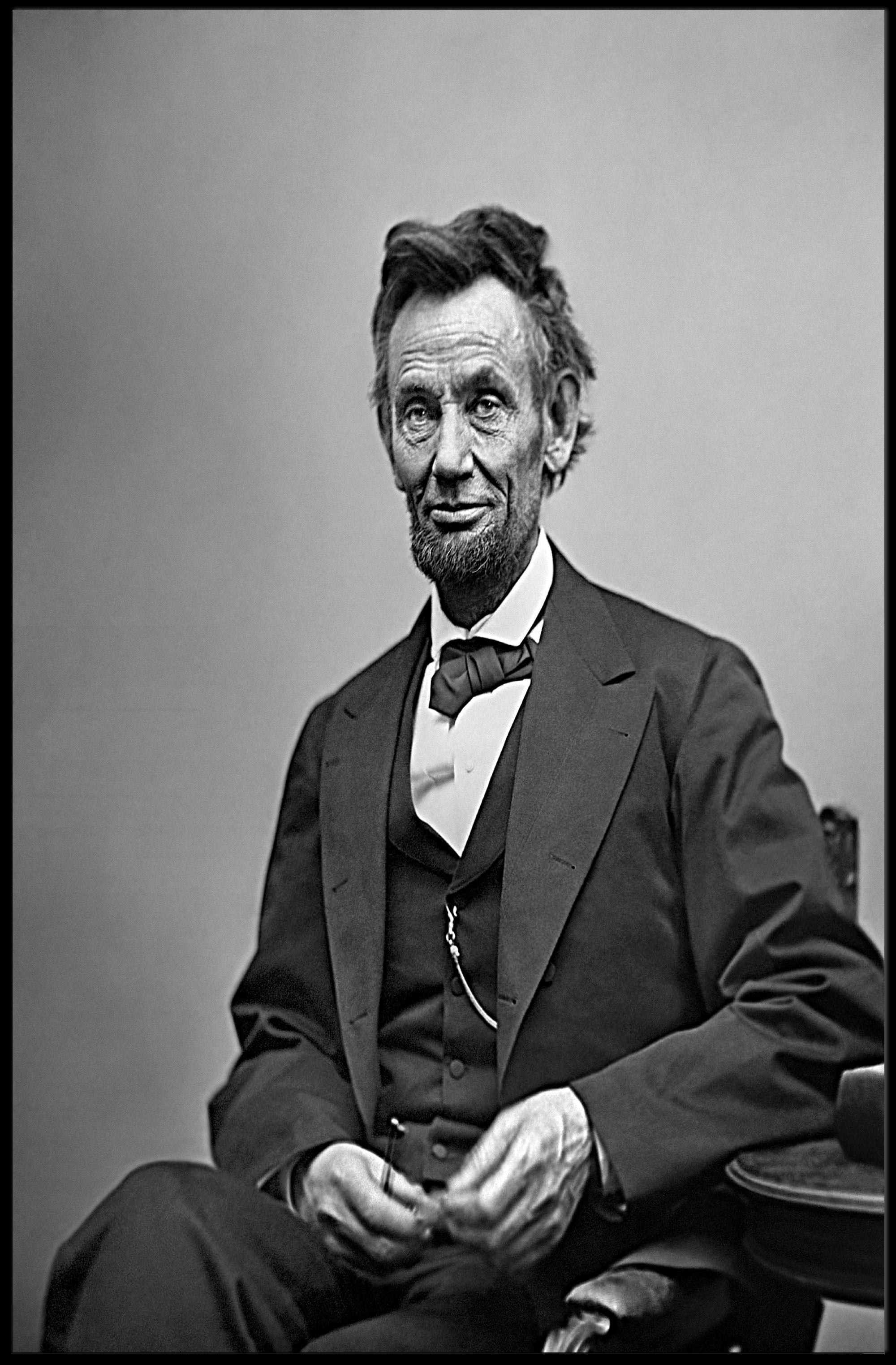 Abraham Lincoln Close Up Portrait Poster Wall Art PosterGoat