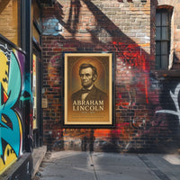 Abraham Lincoln Commemorative Poster PosterGoat