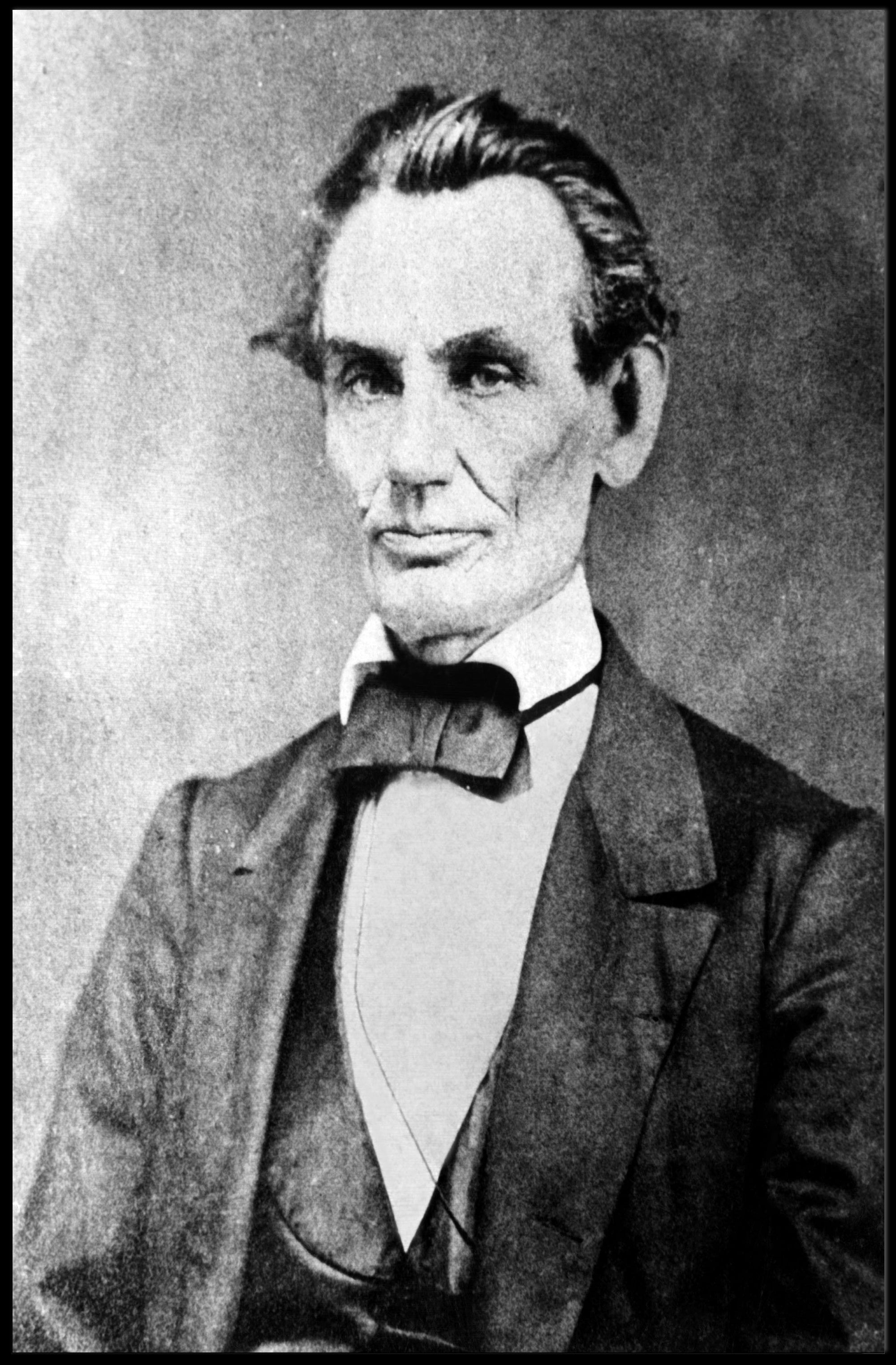 Abraham Lincoln Confident Pose Portrait Wall Art Print PosterGoat