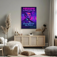 Abraham Lincoln Emancipating the Future Poster PosterGoat