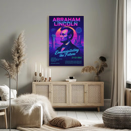 Abraham Lincoln Emancipating the Future Poster PosterGoat