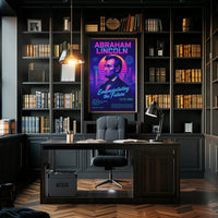 Abraham Lincoln Emancipating the Future Poster PosterGoat