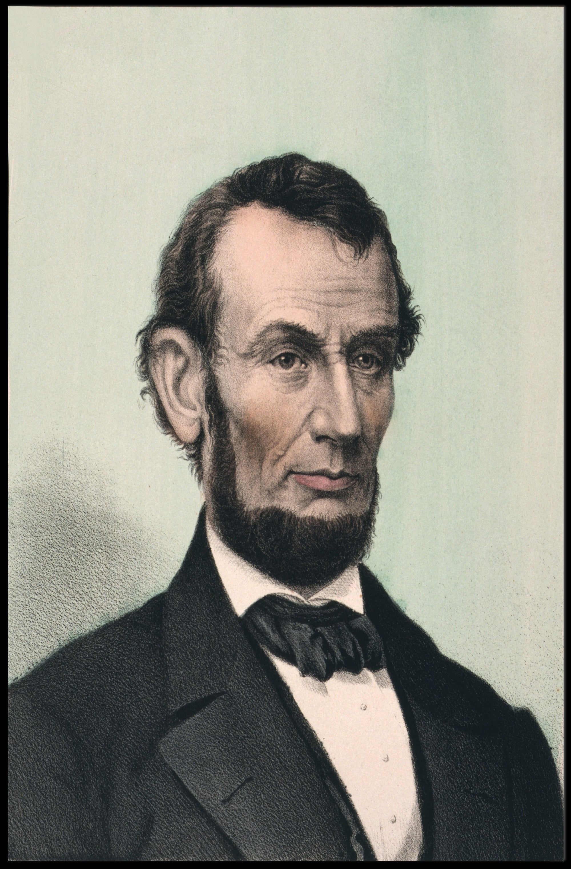 Abraham Lincoln Family Portrait Reading Poster Home Decor PosterGoat