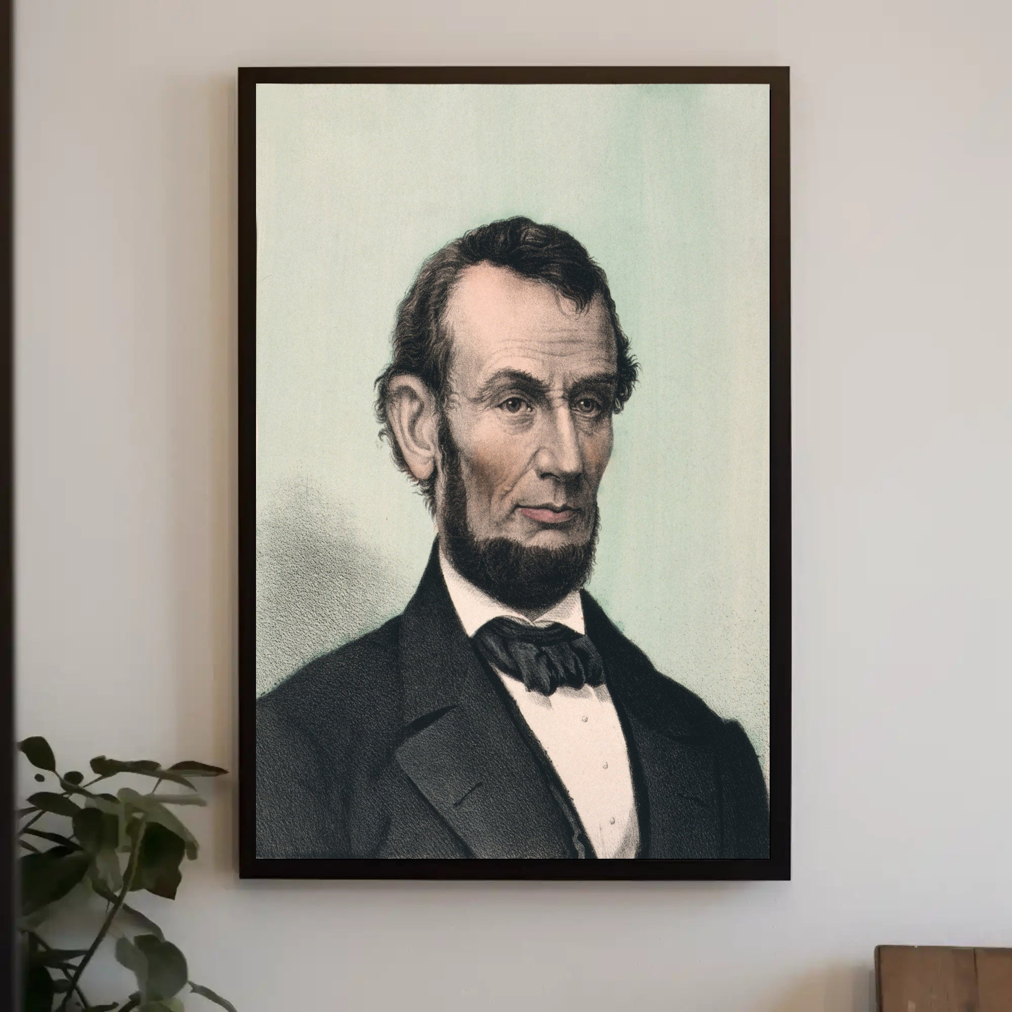 Abraham Lincoln Family Portrait Reading Poster Home Decor PosterGoat