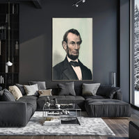 Abraham Lincoln Family Portrait Reading Poster Home Decor PosterGoat