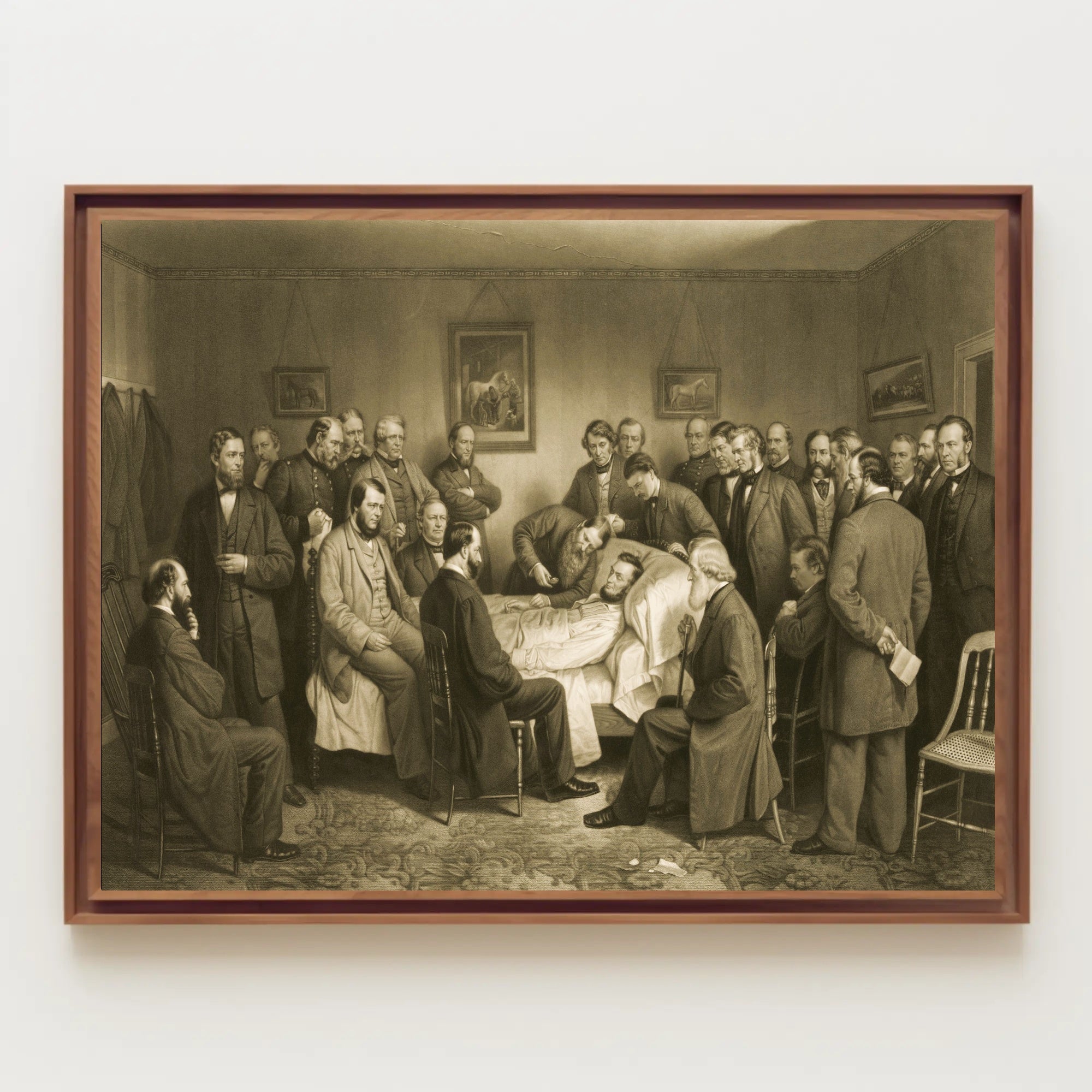Abraham Lincoln Historic Photographic Collage Poster PosterGoat