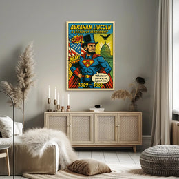 Abraham Lincoln Leadership Poster Art Print PosterGoat