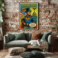 Abraham Lincoln Leadership Poster Art Print PosterGoat