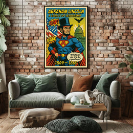 Abraham Lincoln Leadership Poster Art Print PosterGoat