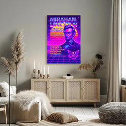 Abraham Lincoln Legacy of Leadership Poster PosterGoat