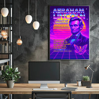 Abraham Lincoln Legacy of Leadership Poster PosterGoat