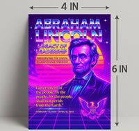 Abraham Lincoln Legacy of Leadership Poster PosterGoat