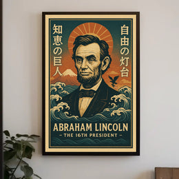 Abraham Lincoln The 16th President Poster PosterGoat