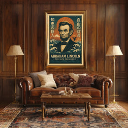 Abraham Lincoln The 16th President Poster PosterGoat