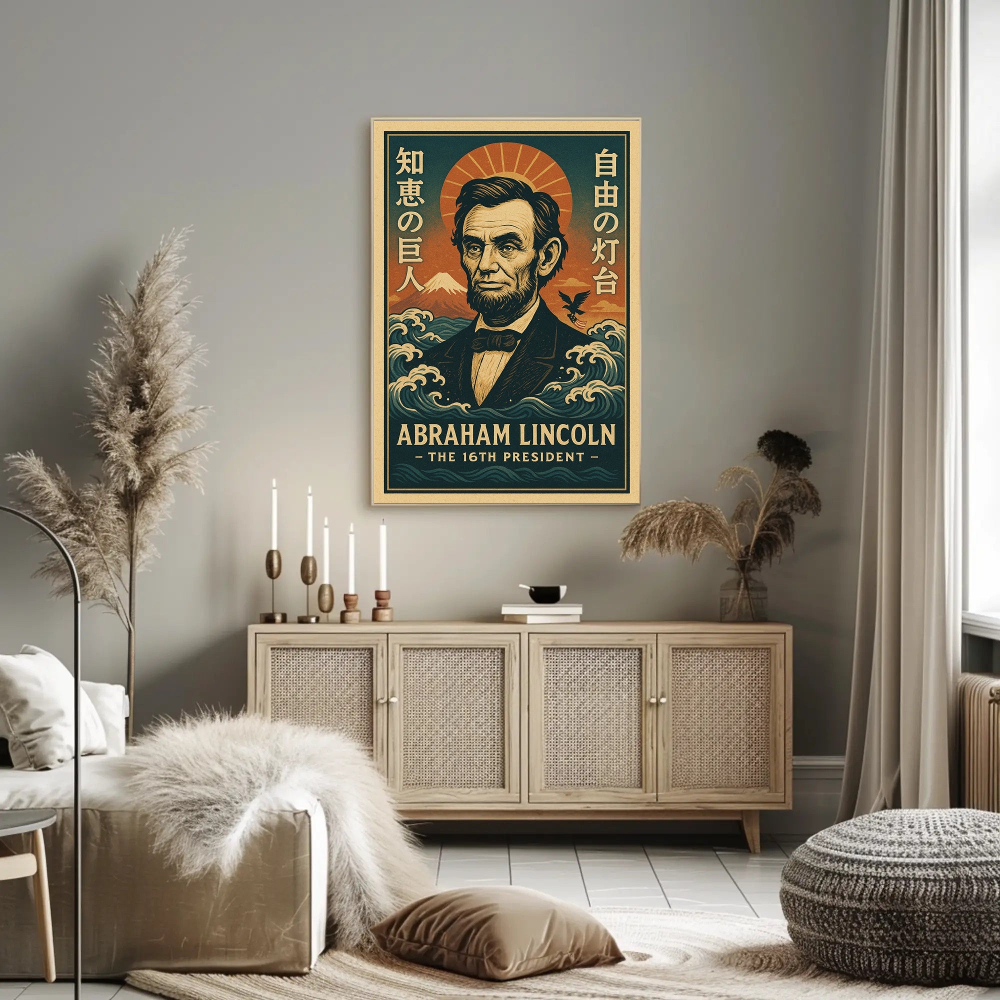 Abraham Lincoln The 16th President Poster PosterGoat