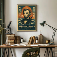 Abraham Lincoln The 16th President Poster PosterGoat