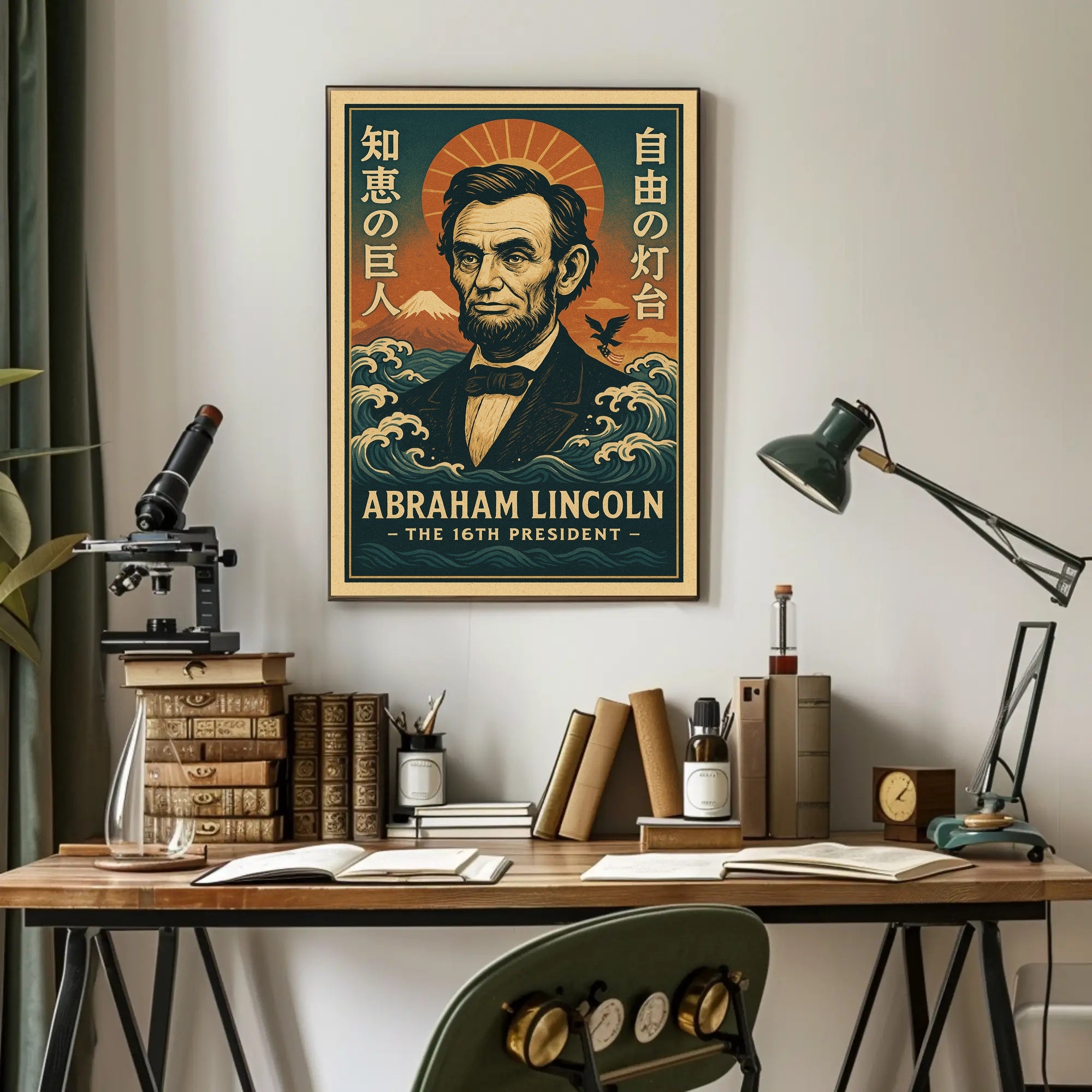 Abraham Lincoln The 16th President Poster PosterGoat