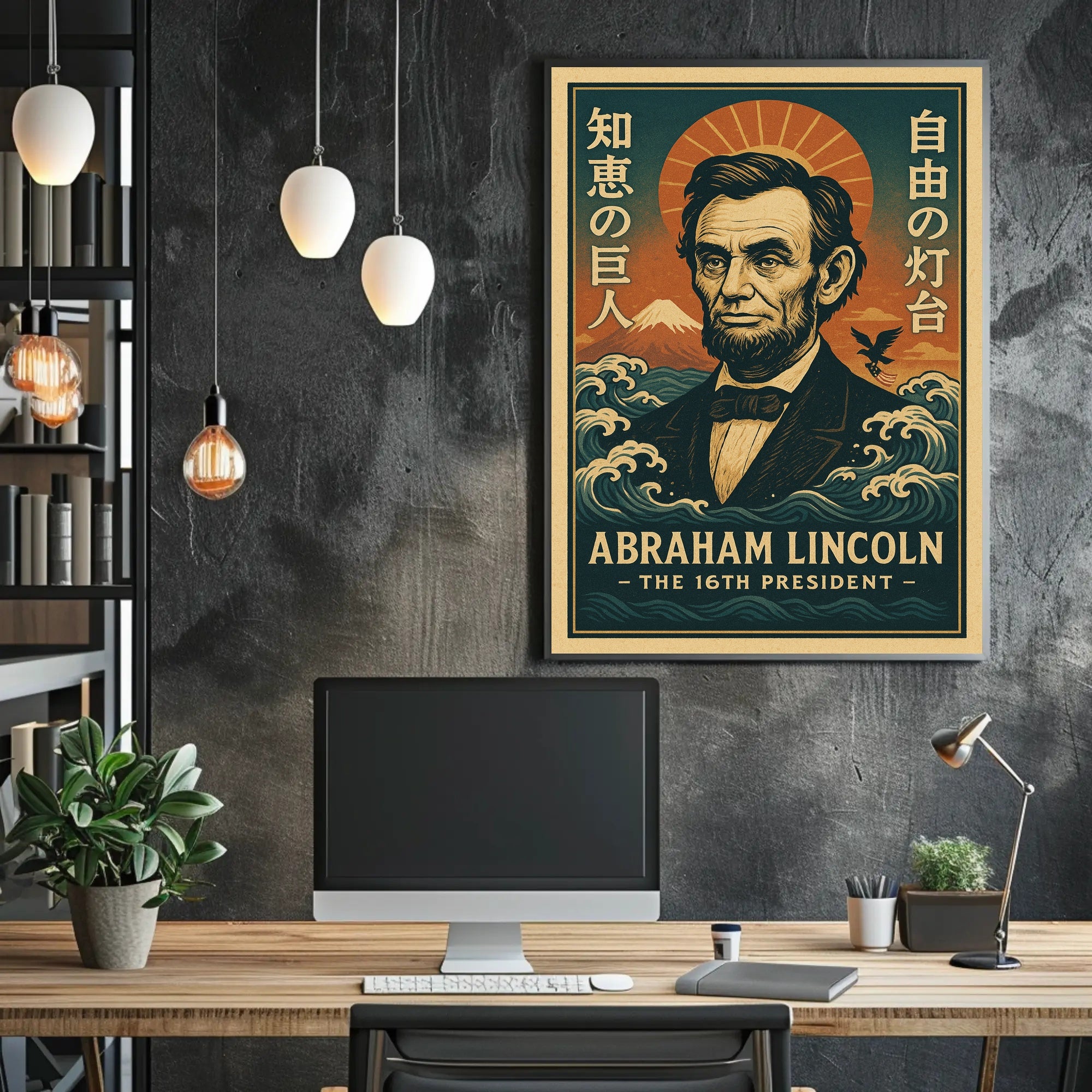 Abraham Lincoln The 16th President Poster PosterGoat