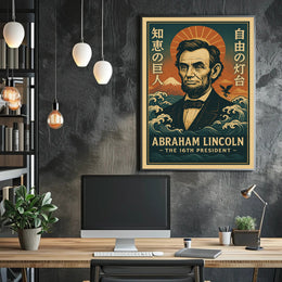Abraham Lincoln The 16th President Poster PosterGoat