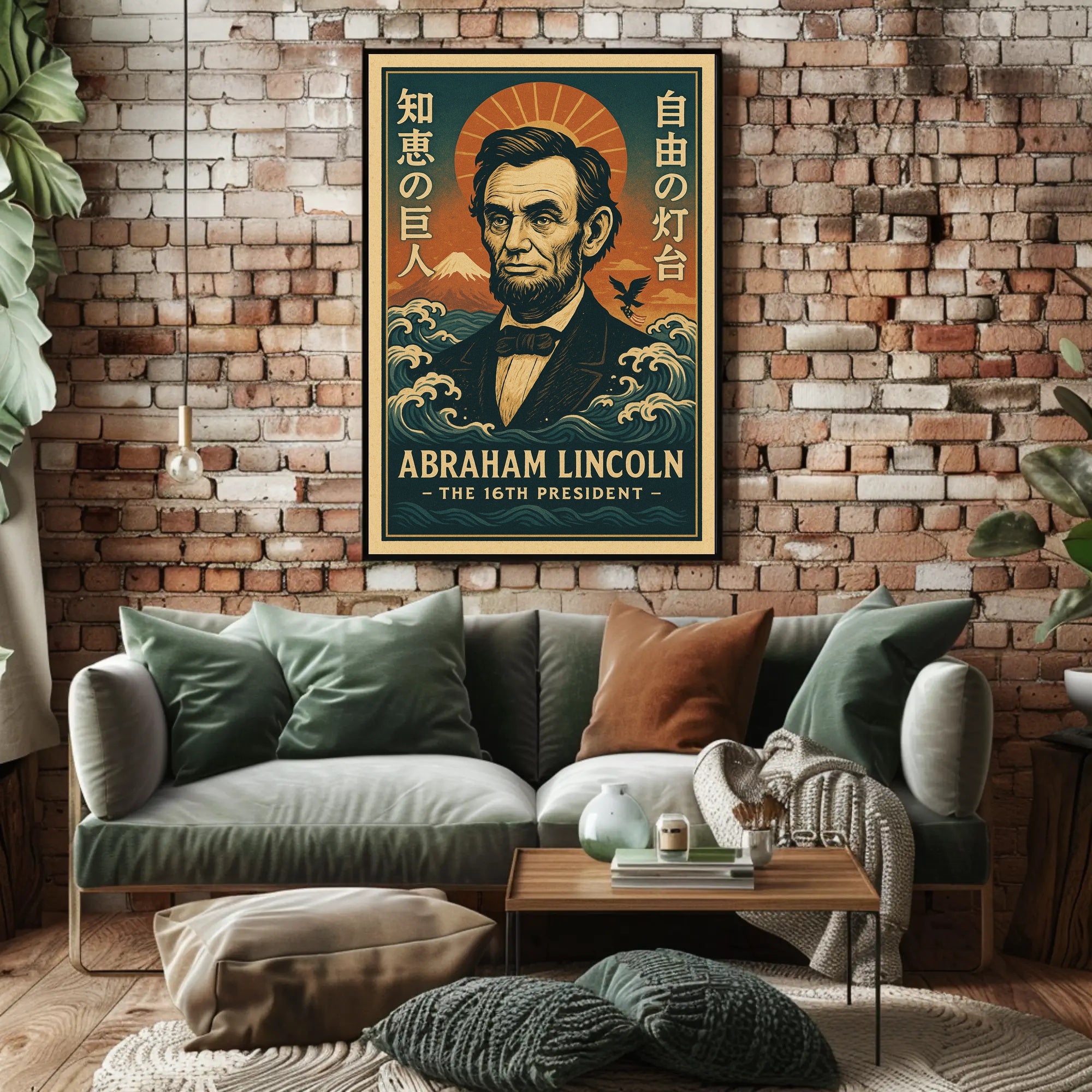 Abraham Lincoln The 16th President Poster PosterGoat