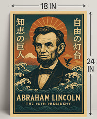 Abraham Lincoln The 16th President Poster PosterGoat