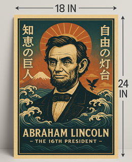 Abraham Lincoln The 16th President Poster PosterGoat