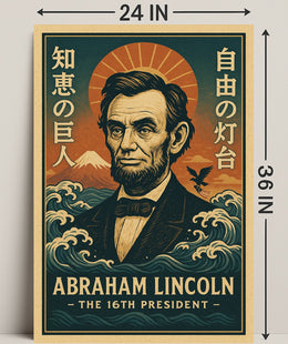 Abraham Lincoln The 16th President Poster PosterGoat