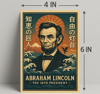 Abraham Lincoln The 16th President Poster PosterGoat