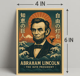 Abraham Lincoln The 16th President Poster PosterGoat
