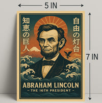 Abraham Lincoln The 16th President Poster PosterGoat