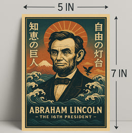 Abraham Lincoln The 16th President Poster PosterGoat