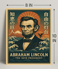 Abraham Lincoln The 16th President Poster PosterGoat