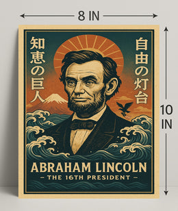 Abraham Lincoln The 16th President Poster PosterGoat